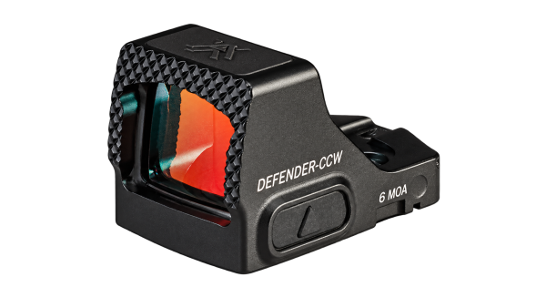 Vortex Defender CCW 1x25mm 6MOA Red Dot Sight
